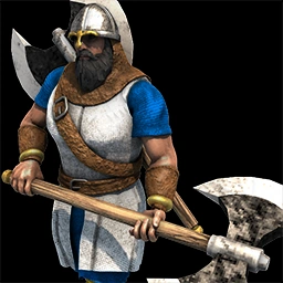Throwing Axeman unit portrait from Age of Empires II: Definitive Edition