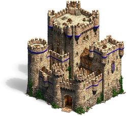 Spanish Castle in Age of Empires II, the building the Fast Castle Conquistador build order is named for